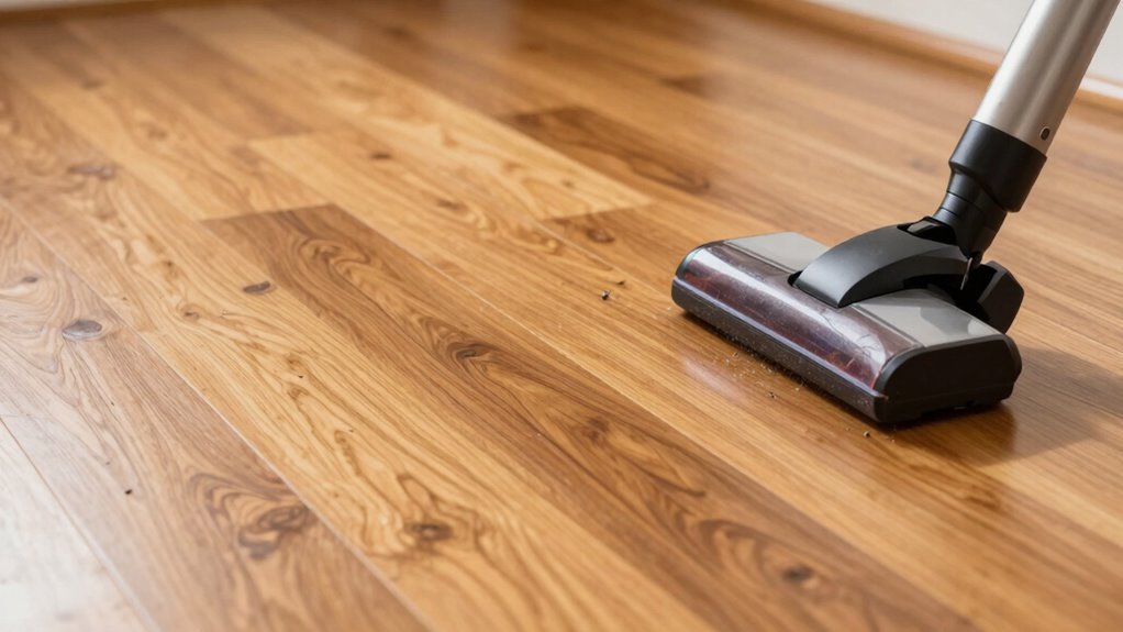 regular bare floor cleaning