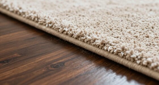 seal edges to prevent dust