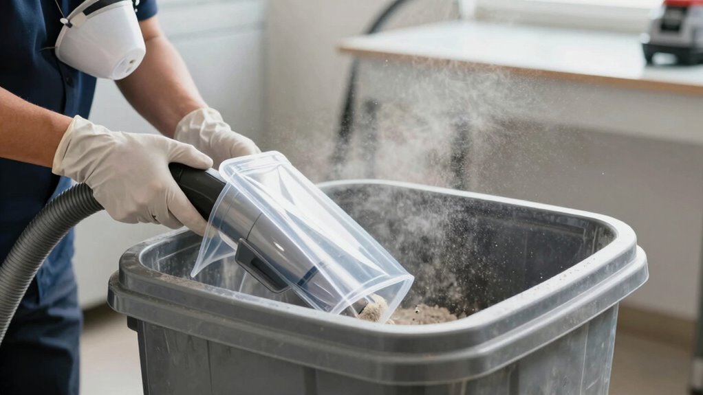 seal filter contain ventilate