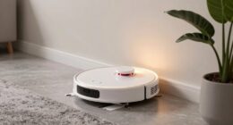 self charging vacuum docks