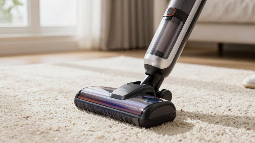 slow thorough vacuuming improves cleanliness