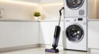 vacuum cleaning laundry areas