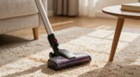 vacuum dusty areas first