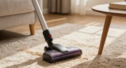 vacuum dusty areas first
