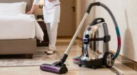 vacuum features for cleaning