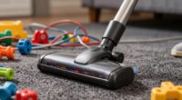 vacuuming around obstacles effectively