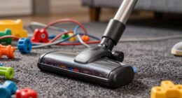 vacuuming around obstacles effectively