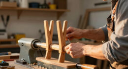 How I Made These Designer-Worthy Coat Hooks on a Lathe