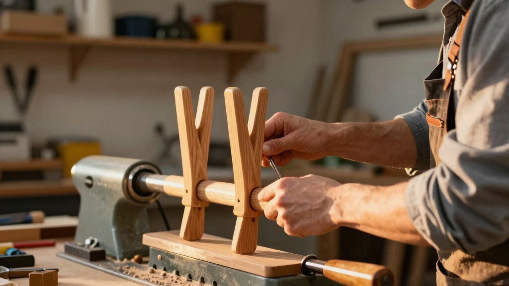 How I Made These Designer-Worthy Coat Hooks on a Lathe