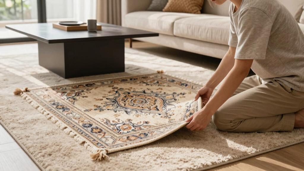 How to Style Your Rug Like a Designer (Hint: It’s Not on the Floor)