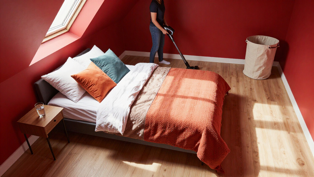 A Plain Attic Bedroom Is Now A “Little Jewel Box” After A Colorful Redo