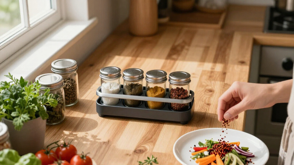 I’ll Never Use An Ordinary Spice Rack Again After Seeing This One
