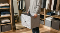 My Parents Just Showed Me The Perfect Solution For Decluttering A Closet