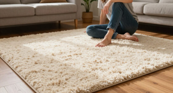 The "SO Soft" TikTok-Viral Rug That Instantly Made My Living Room Warm And Cozy
