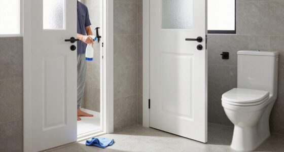Two Doors Made This Bathroom Feel Awkward — So One Of Them Had To Go