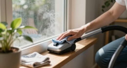 I Never Cleaned My Window Tracks — Then This Tiny Steam Cleaner Made It Easy