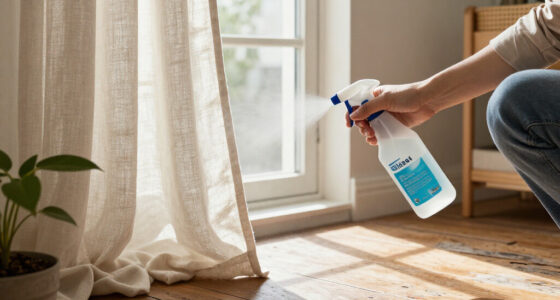 Spraying Diluted Rubbing Alcohol On Curtains: Why It Is Recommended And What It Is For