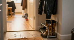 This £10 Argos Shoe Rack Is Perfect For Keeping Muddy Boots And Wet Jackets Tidy This Autumn